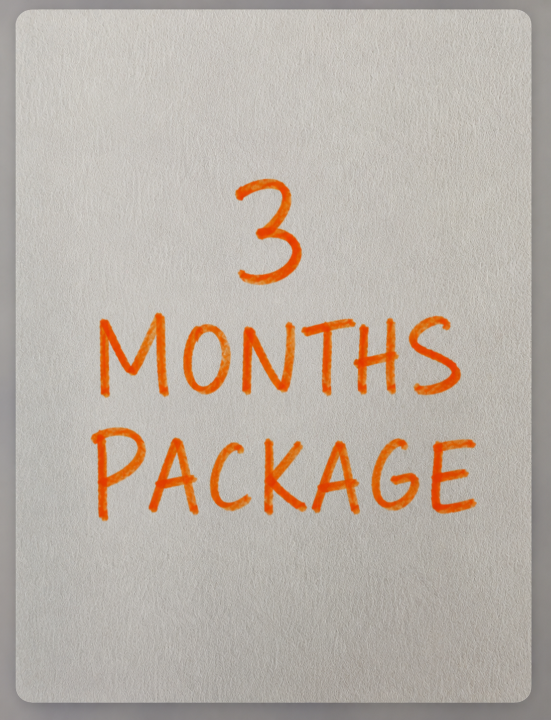 3 MONTHS